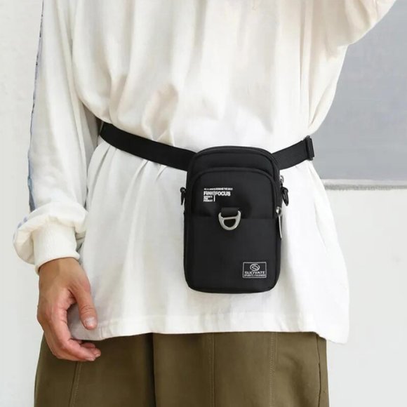 NEW / Men's bag / shoulder-belt-crossbody / ARMY GREEN - Picture 13 of 16